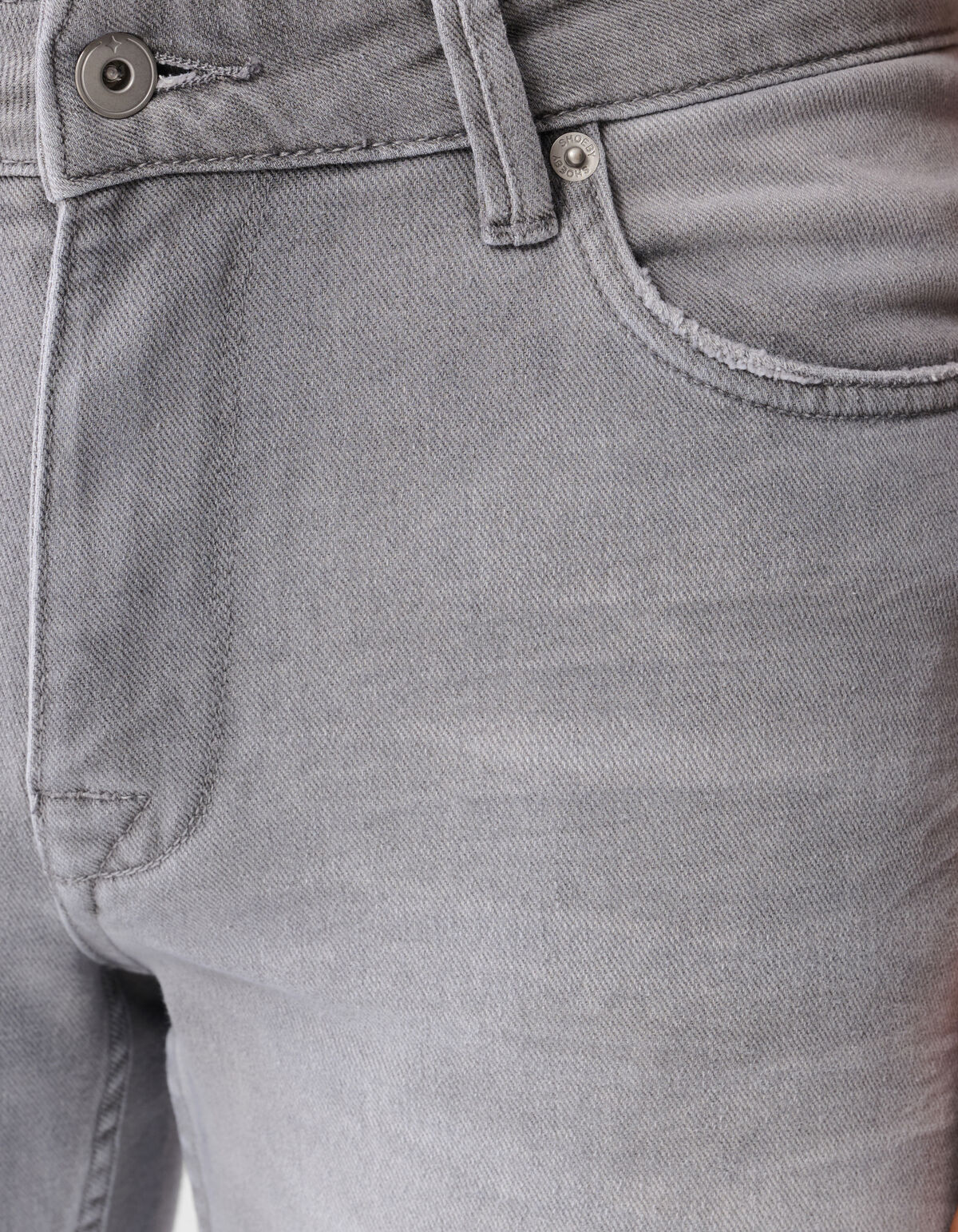 Slim Fit Jeans Hellgrau L32 SHOEBY MEN