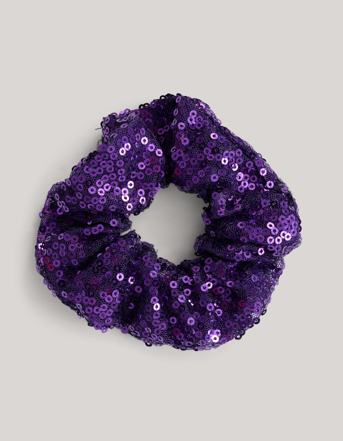 Pailletten Scrunchie Lila SHOEBY ACCESSOIRES