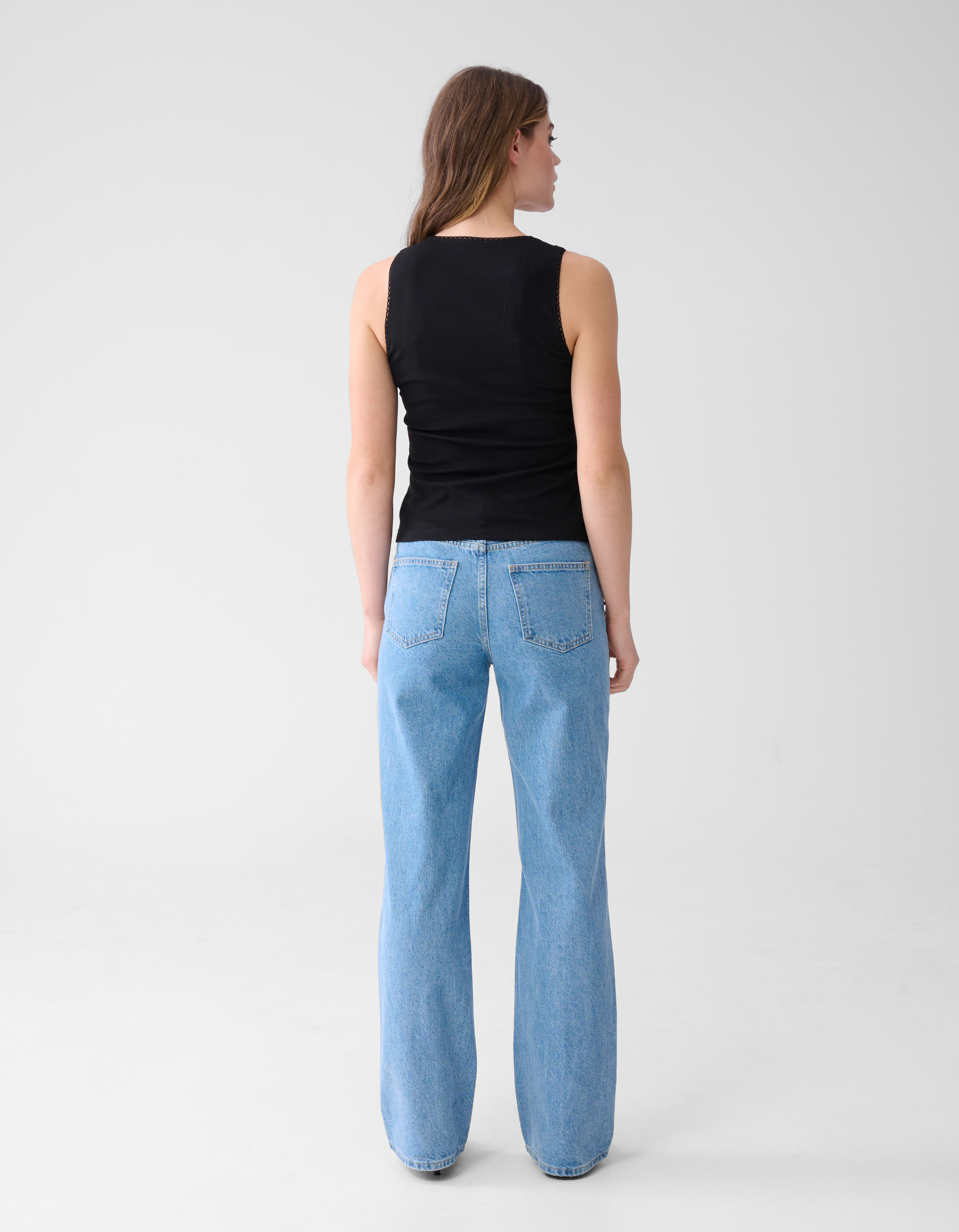 Basic Bow Top Schwarz SHOEBY WOMEN