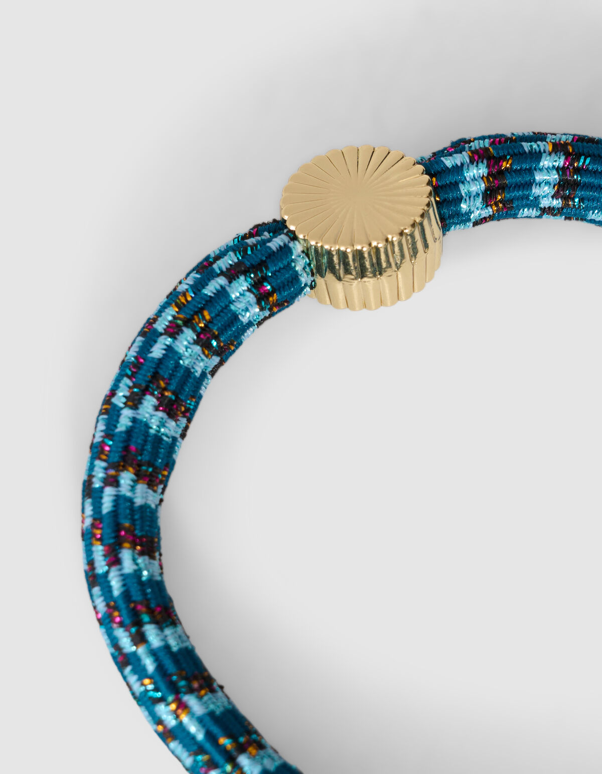 Charm Lurex Haargummi Dunkelblau SHOEBY ACCESSOIRES