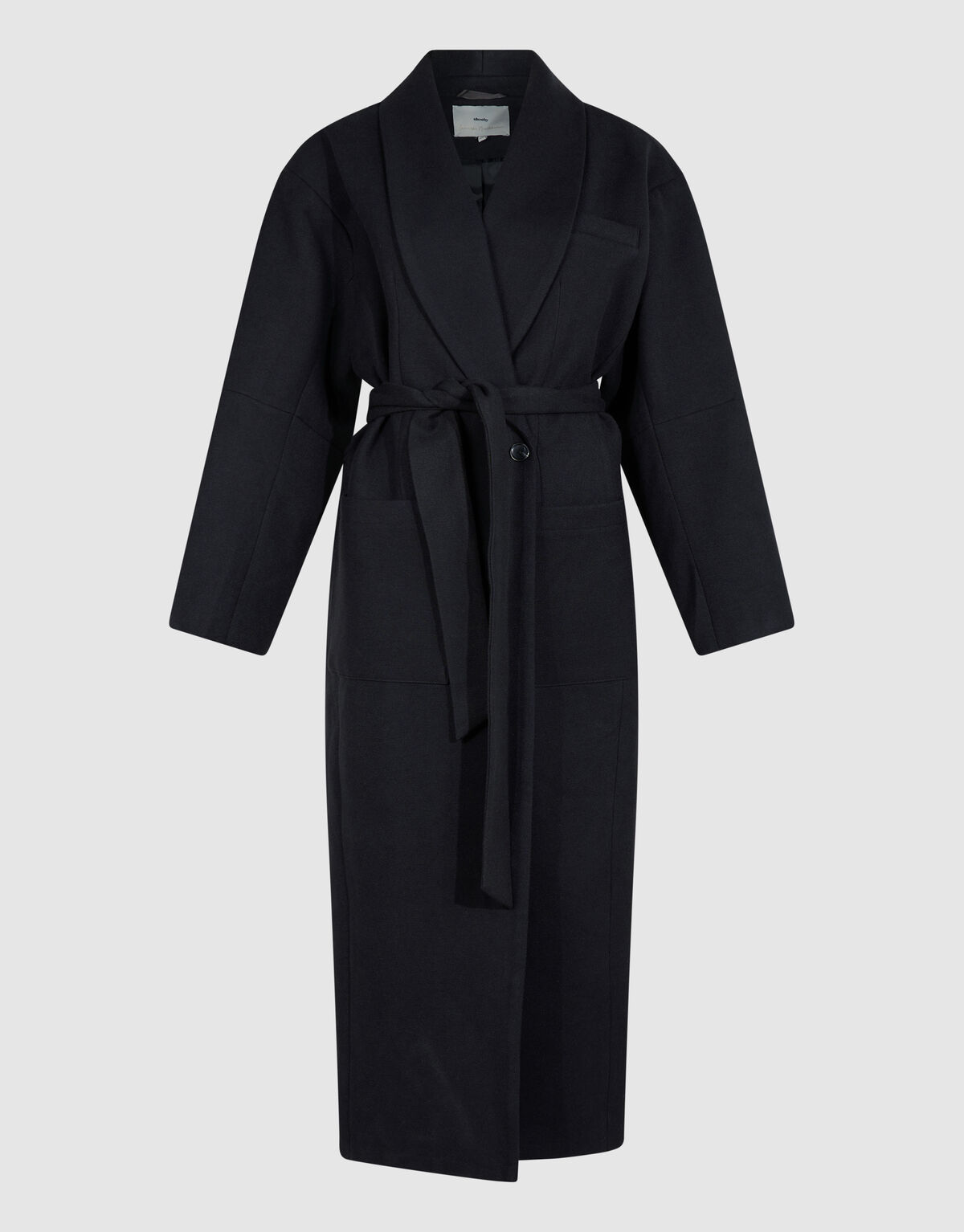 Oversized Mantel Schwarz By Lonneke SHOEBY WOMEN