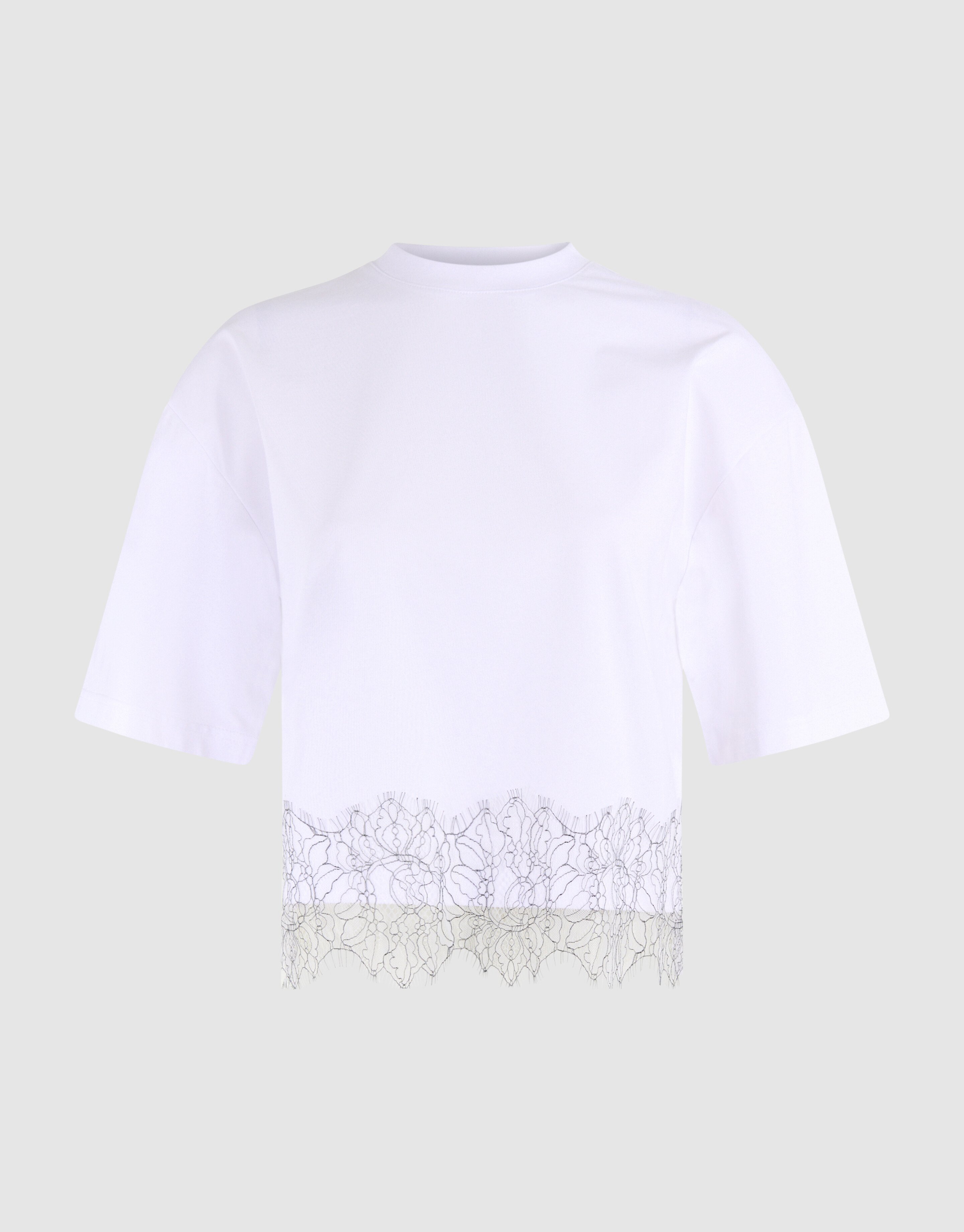 Spitzen-T-Shirt Weiß SHOEBY WOMEN