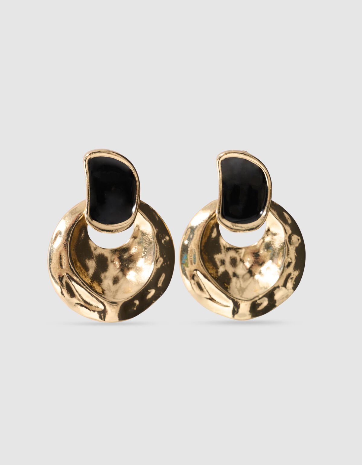 Vintage Runde Ohrringe Gold SHOEBY ACCESSOIRES