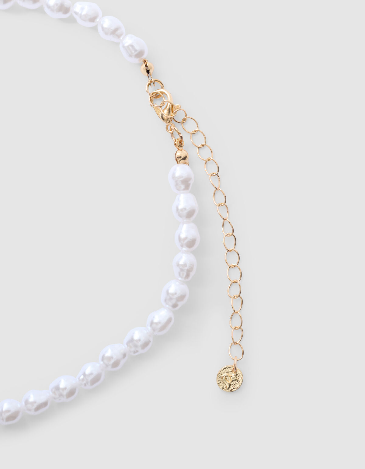 Meeresperlenkette Weiß SHOEBY ACCESSOIRES