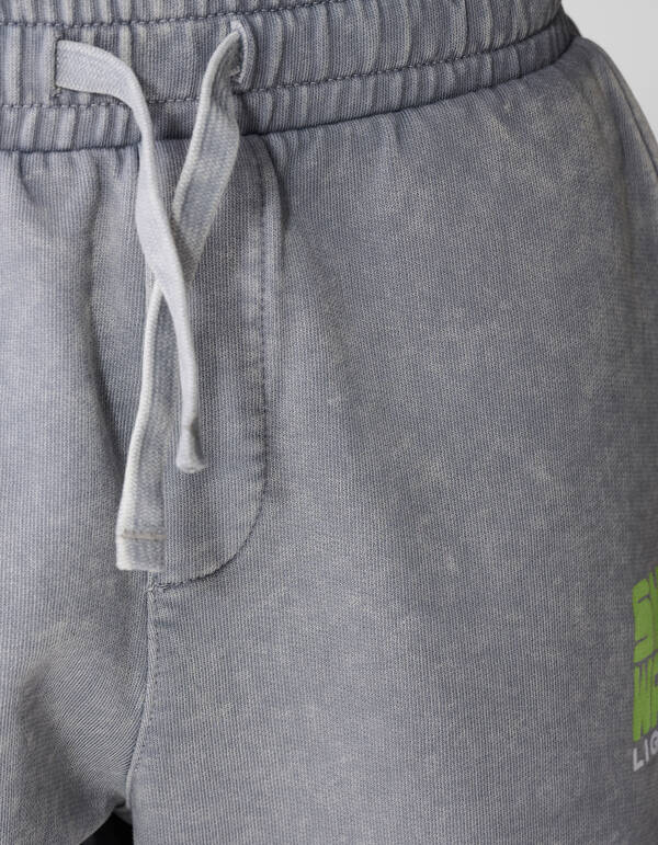 Surf Wave Artwork Kurz Grau SHOEBY BOYS