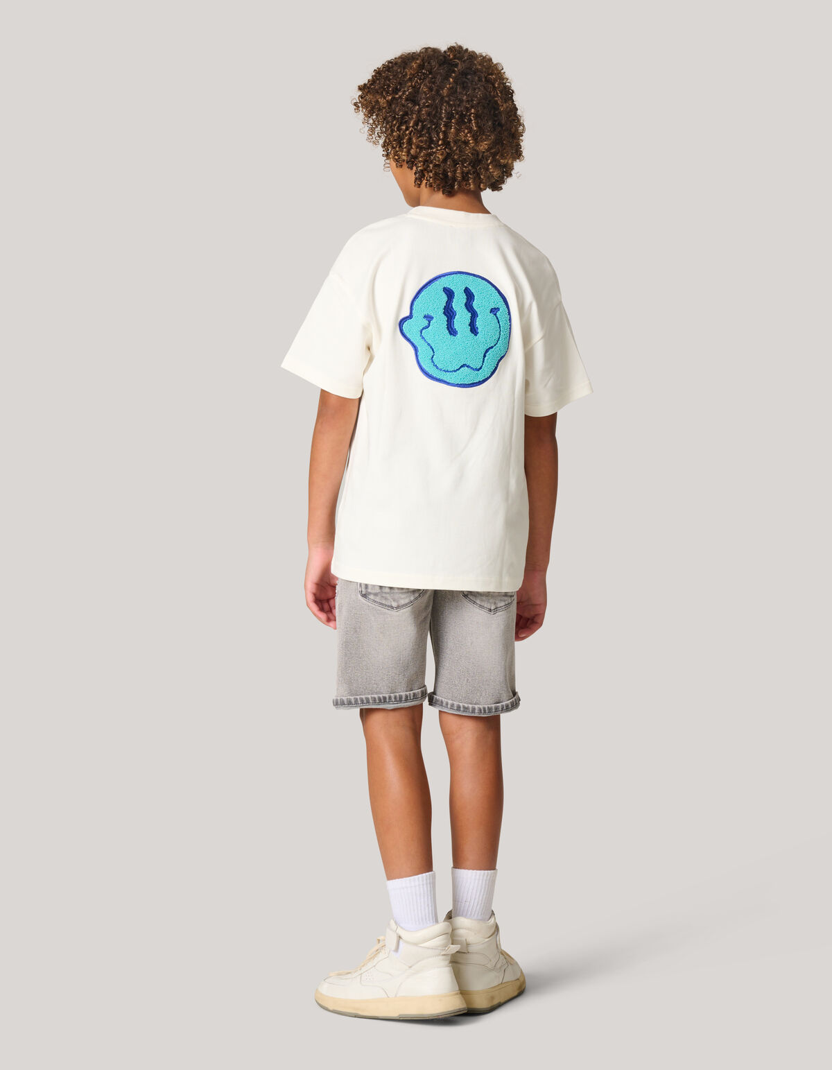 Denim-Shorts hellgrau SHOEBY BOYS