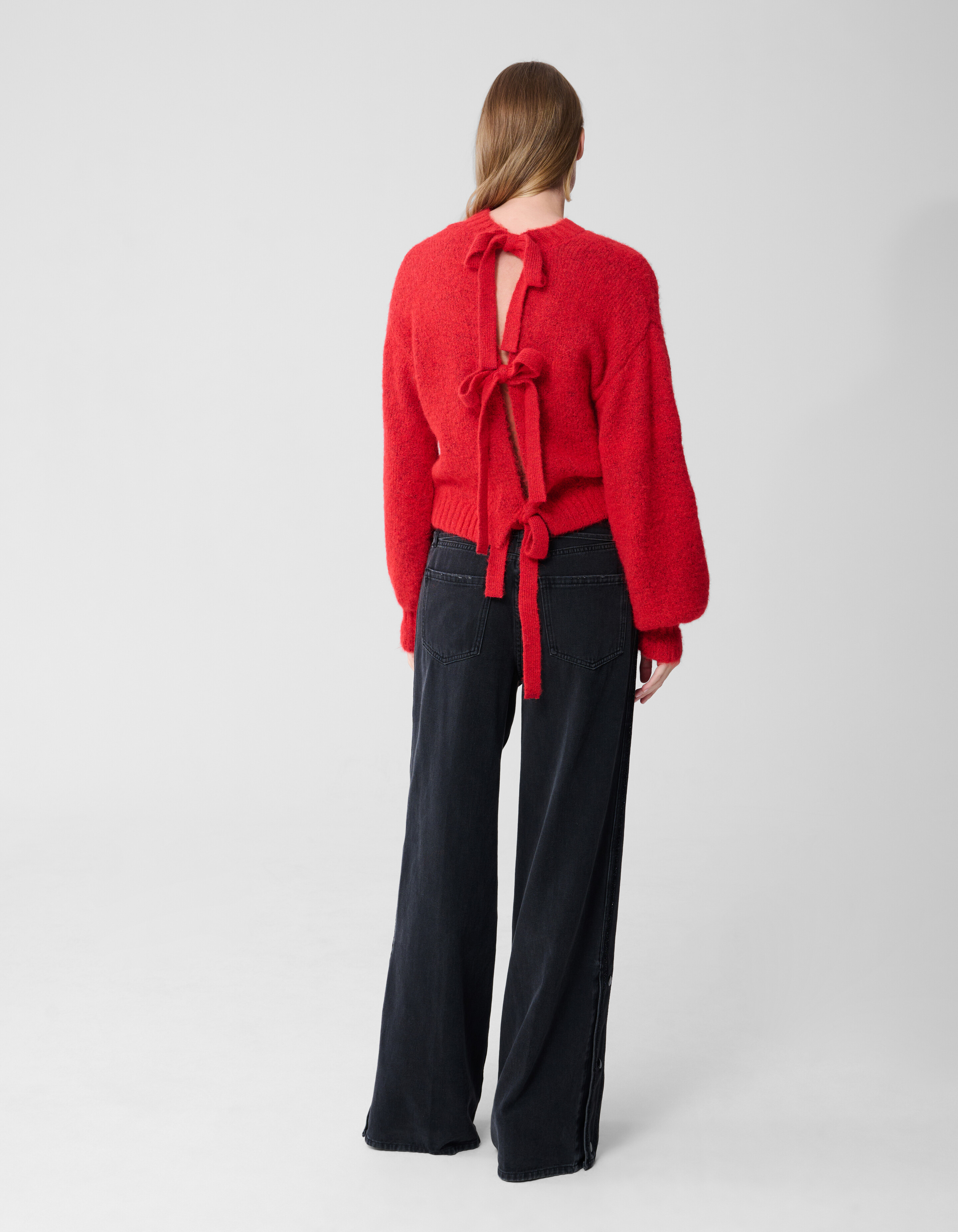 Tape Gerade Passform Denim Schwarz SHOEBY WOMEN