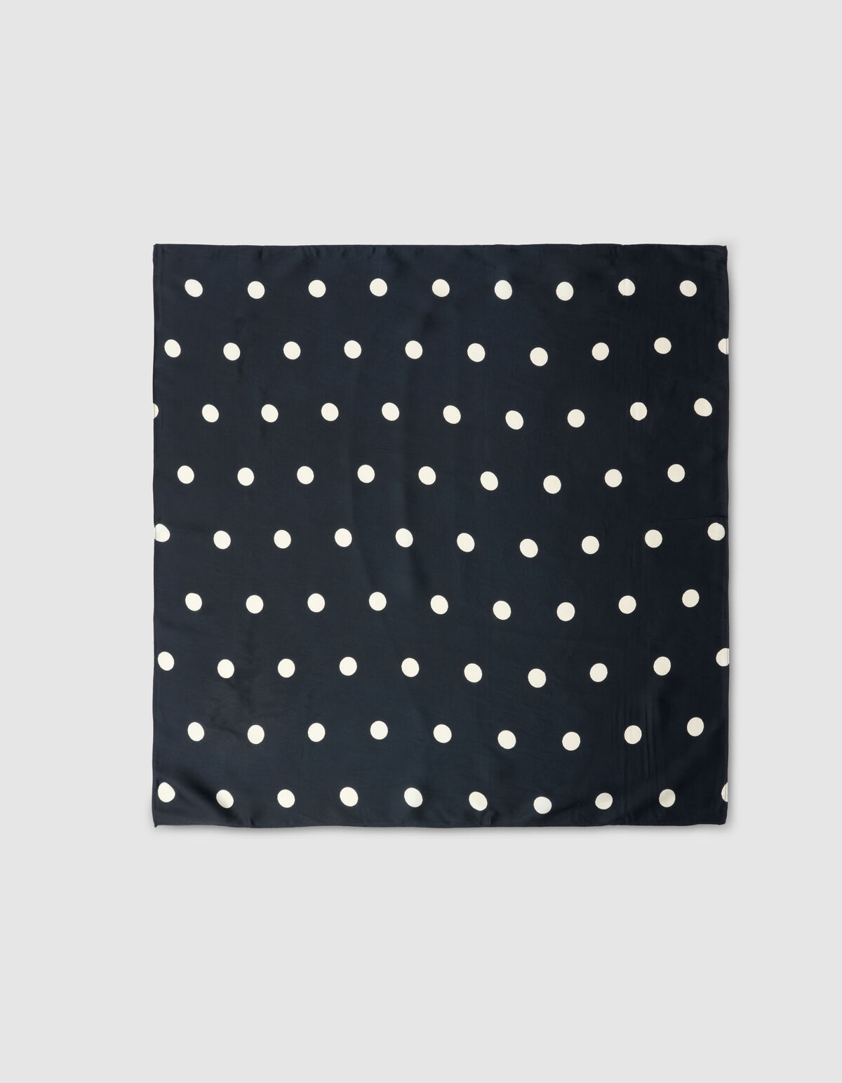 Satinschal mit Punkten Schwarz SHOEBY ACCESSOIRES