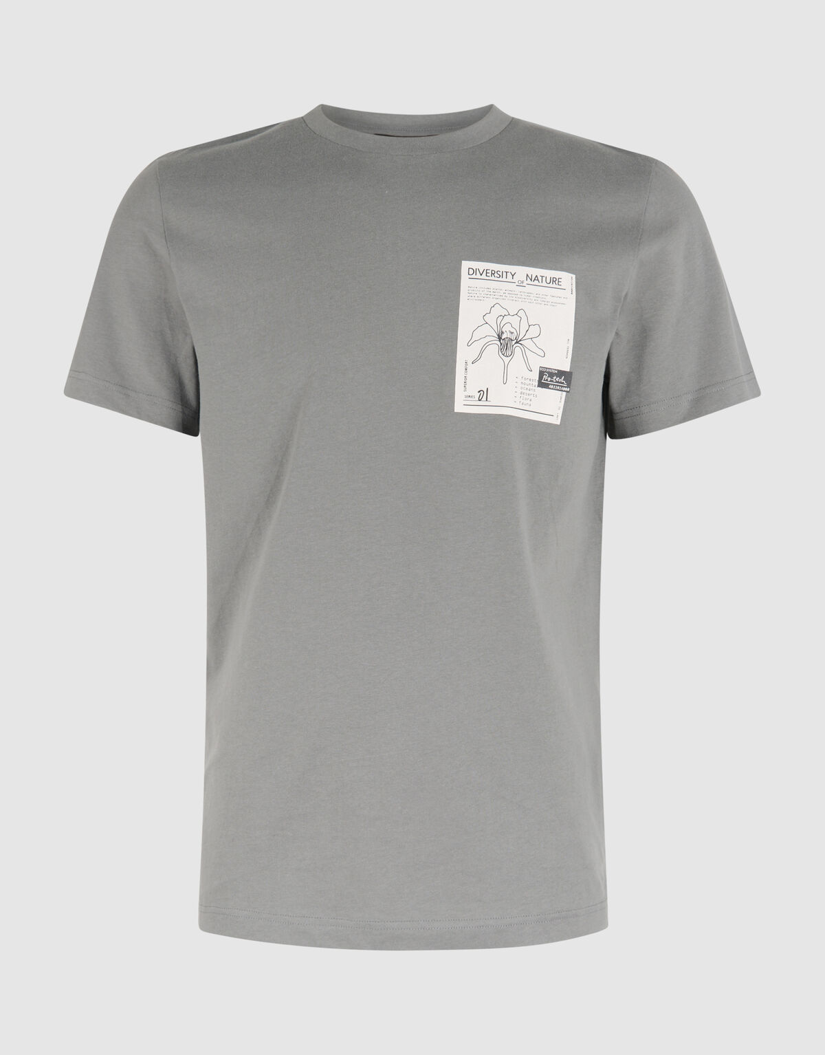 Artwork T-shirt Dunkelgrün SHOEBY MEN