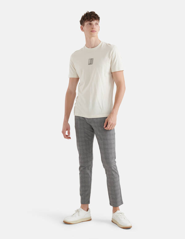 Text T-Shirt Offwhite SHOEBY MEN