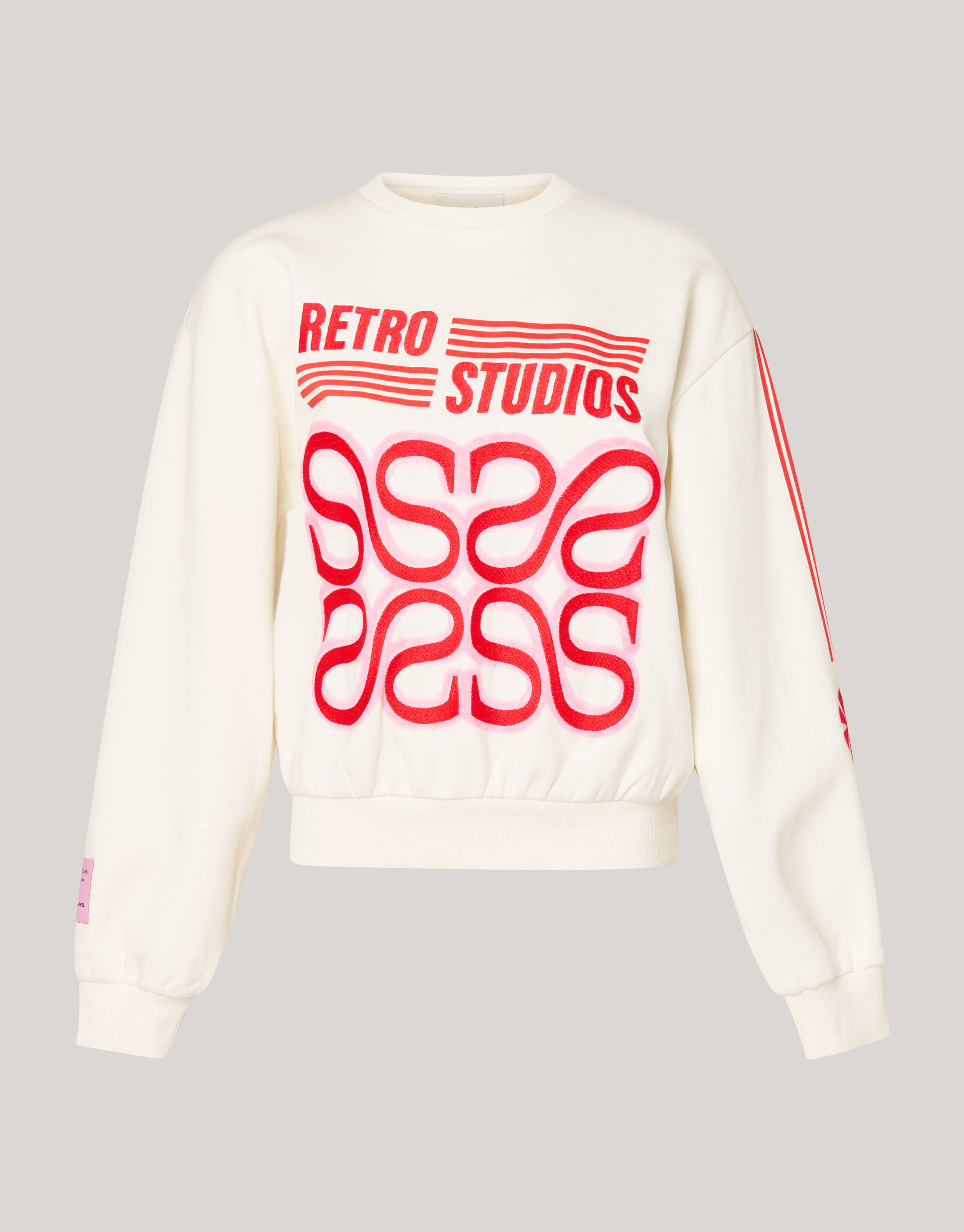 Retro Studio Pullover Off White SHOEBY WOMEN
