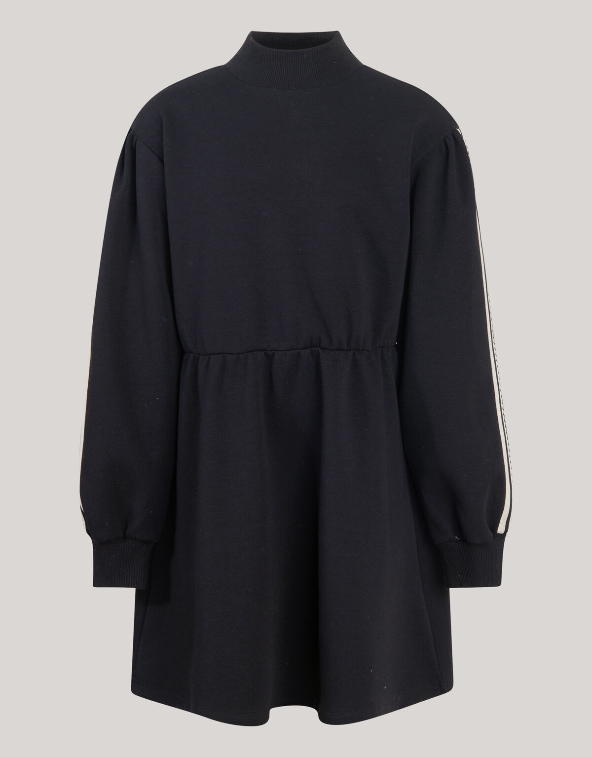 Sportliches Tape Kleid Schwarz SHOEBY GIRLS