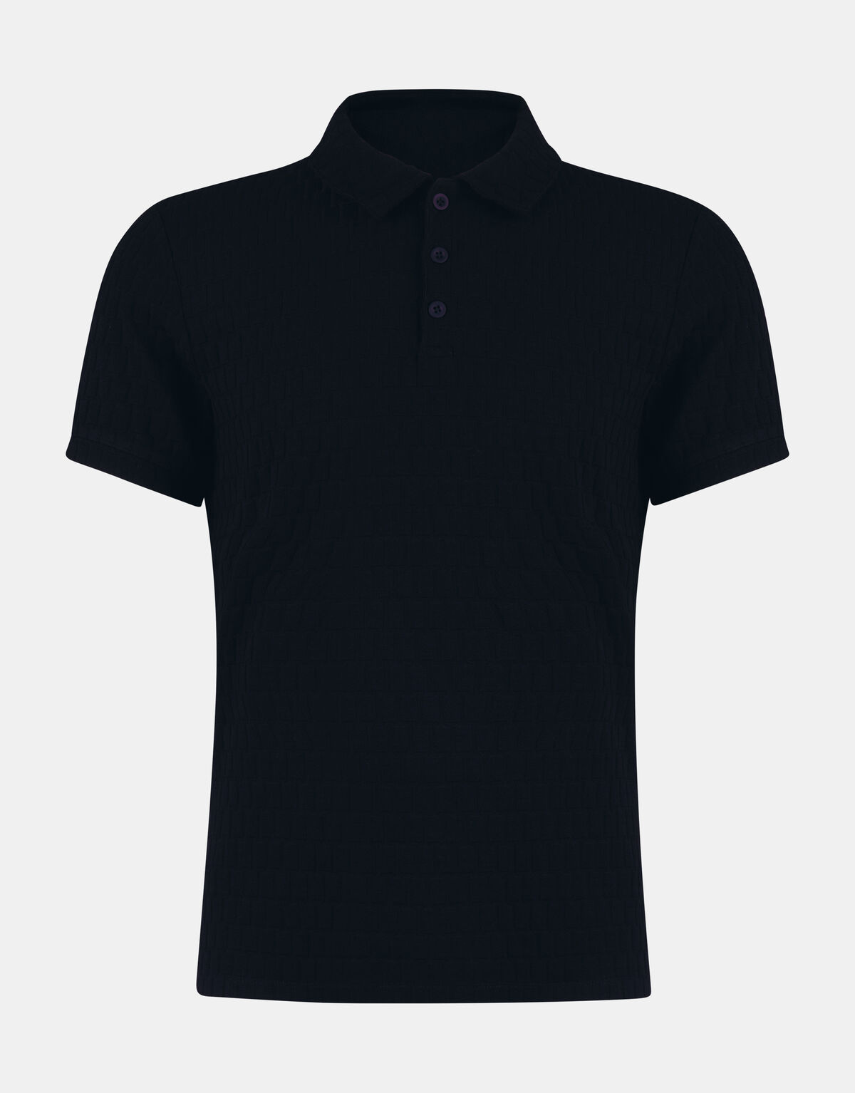 Poloshirt Schwarz REFILL