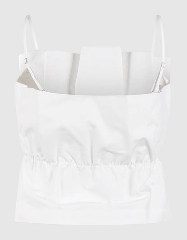 Faltenoberteil Wei&szlig; von Lonneke SHOEBY WOMEN