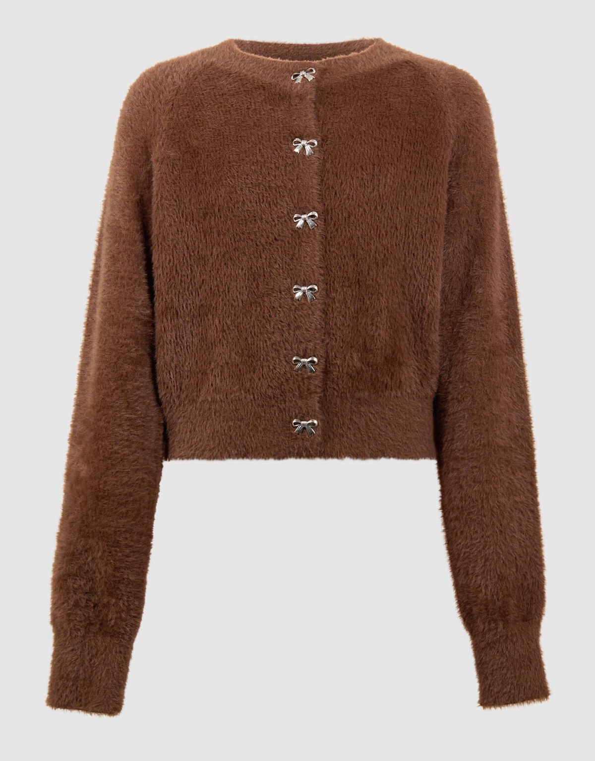 Braune Weste mit Schleife SHOEBY GIRLS