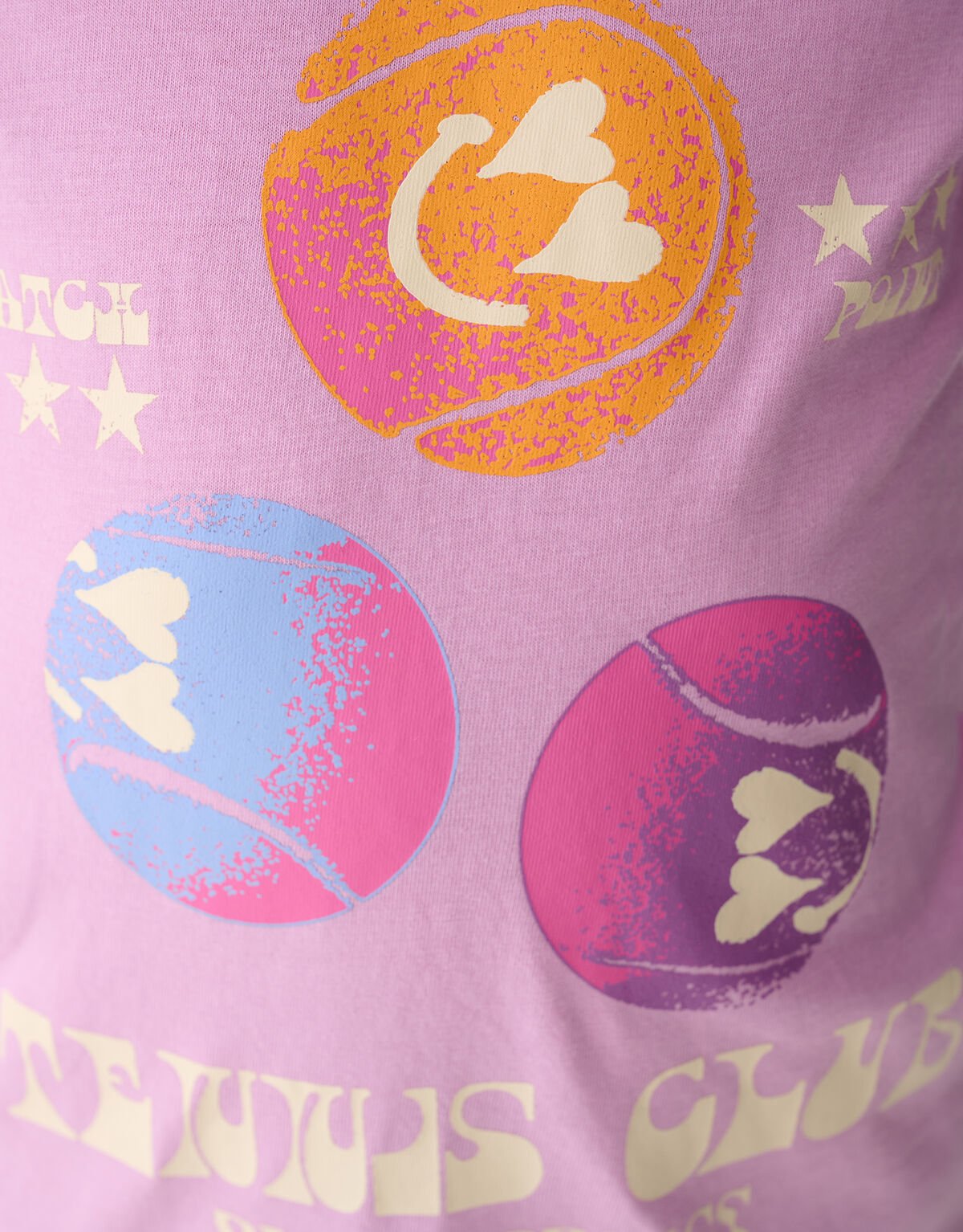 Tennis Artwork T-Shirt Hellrosa SHOEBY GIRLS