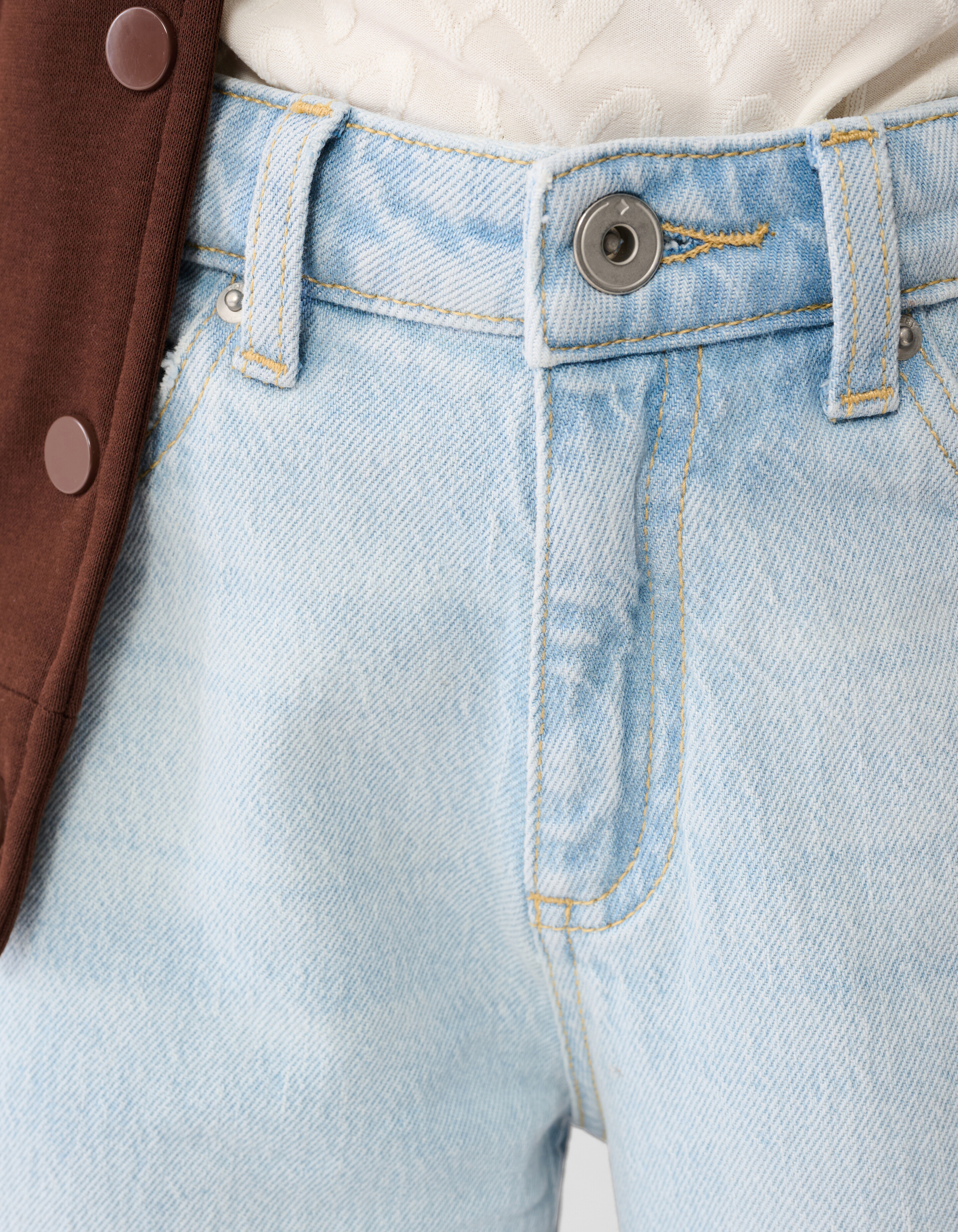 Zerst&ouml;rte Straight-Fit-Jeans, gebleicht SHOEBY GIRLS