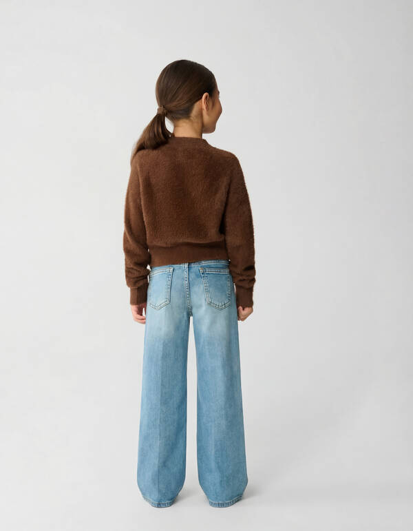 Flared Fit Jeans Blau SHOEBY GIRLS