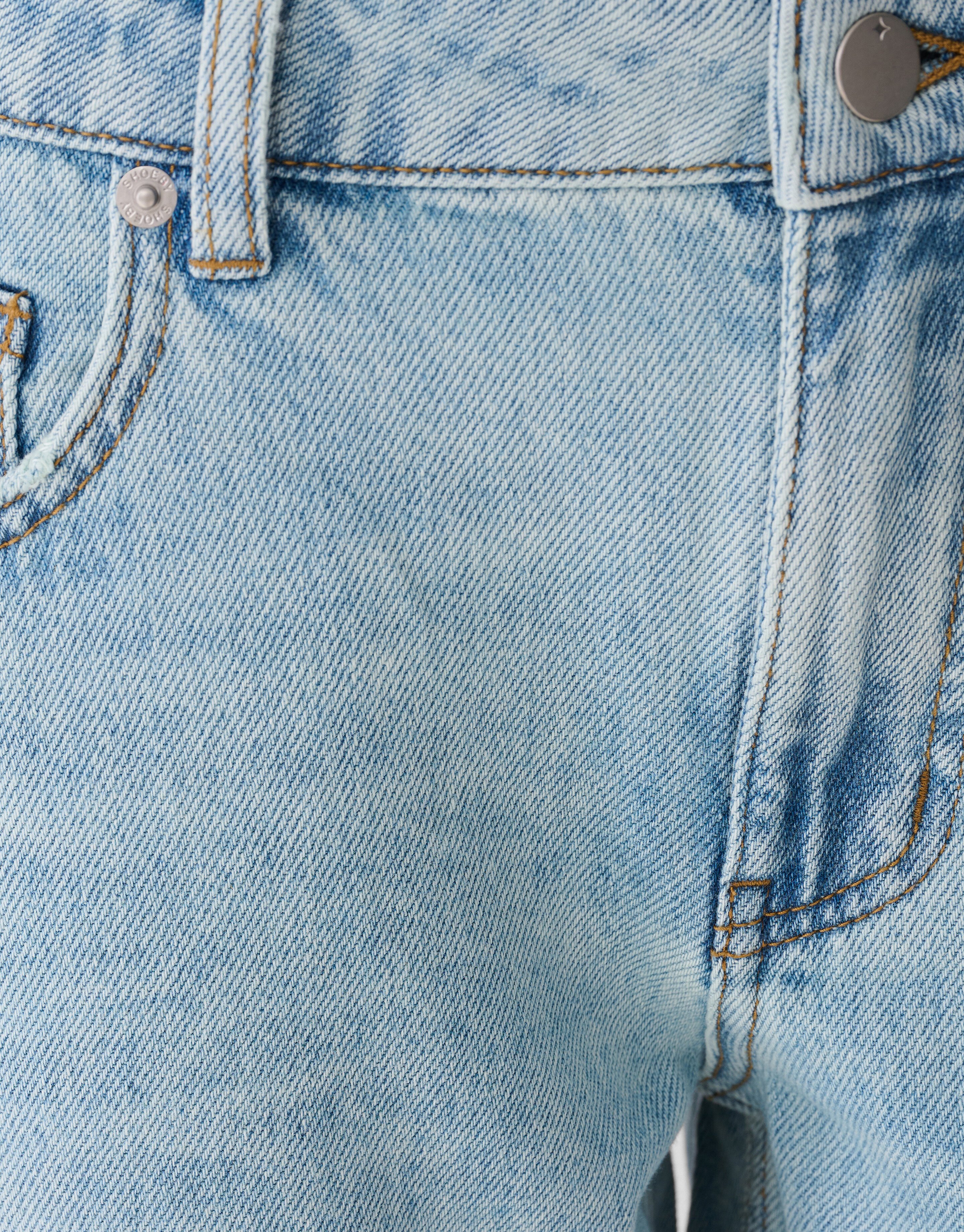 Jeans mit weicher, gerader Passform Gebleicht SHOEBY WOMEN