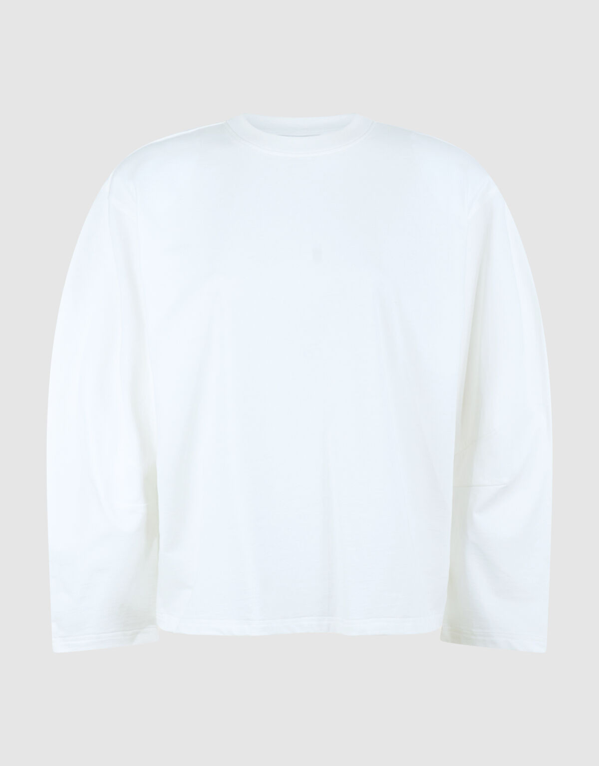 Egg Shape Longsleeve T-shirt Wit SHOEBY WOMEN
