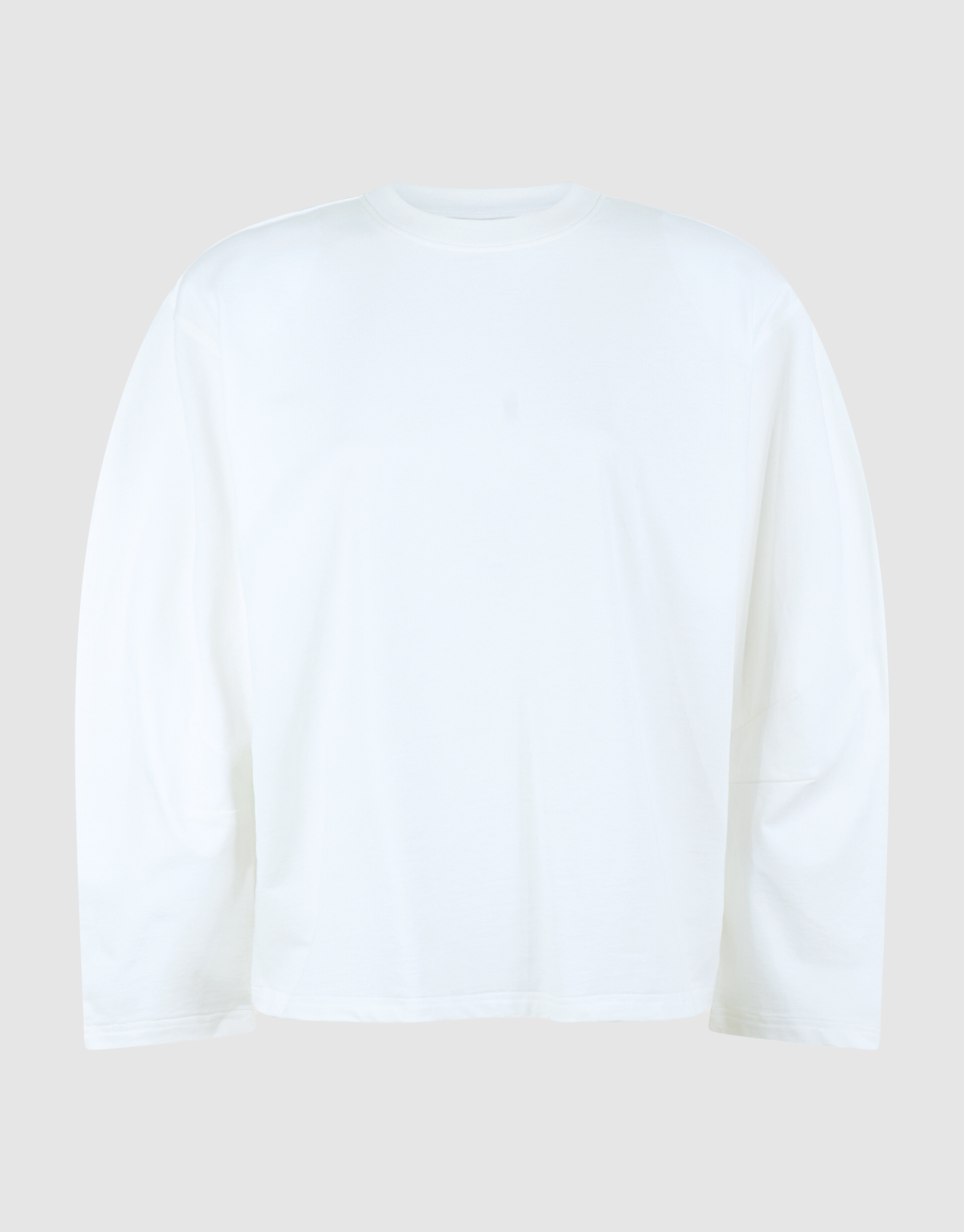 Egg Shape Longsleeve T-shirt Wit SHOEBY WOMEN