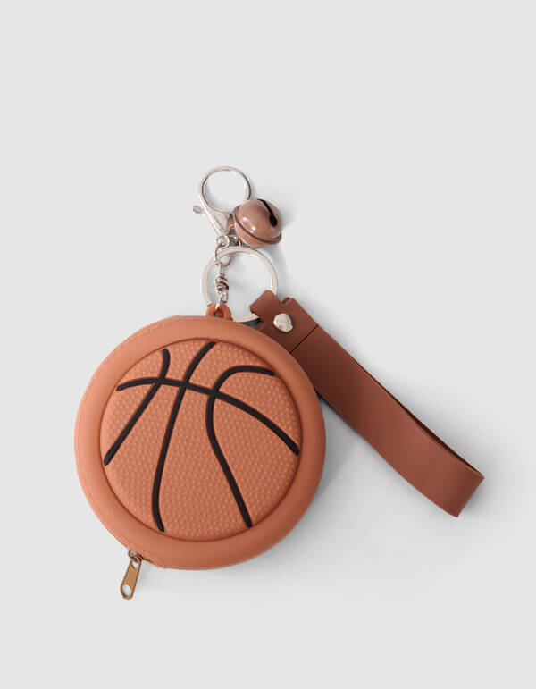 Basketball Schl&uuml;sselanh&auml;nger Braun SHOEBY ACCESSOIRES