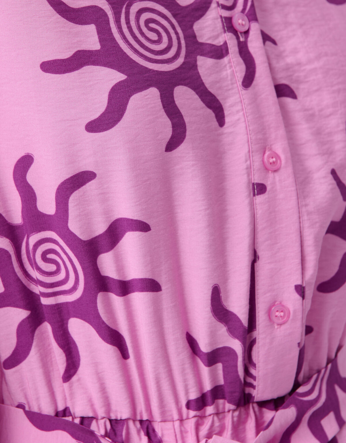 Bedrucktes Minikleid Hellrosa SHOEBY WOMEN