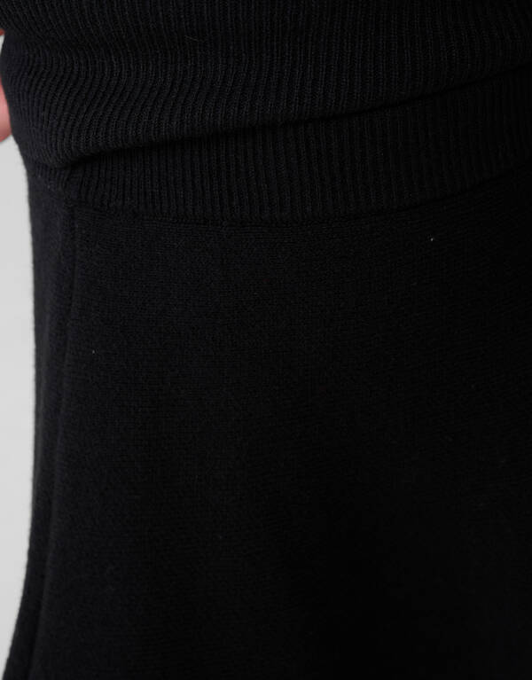 Strick-Minirock Schwarz SHOEBY GIRLS