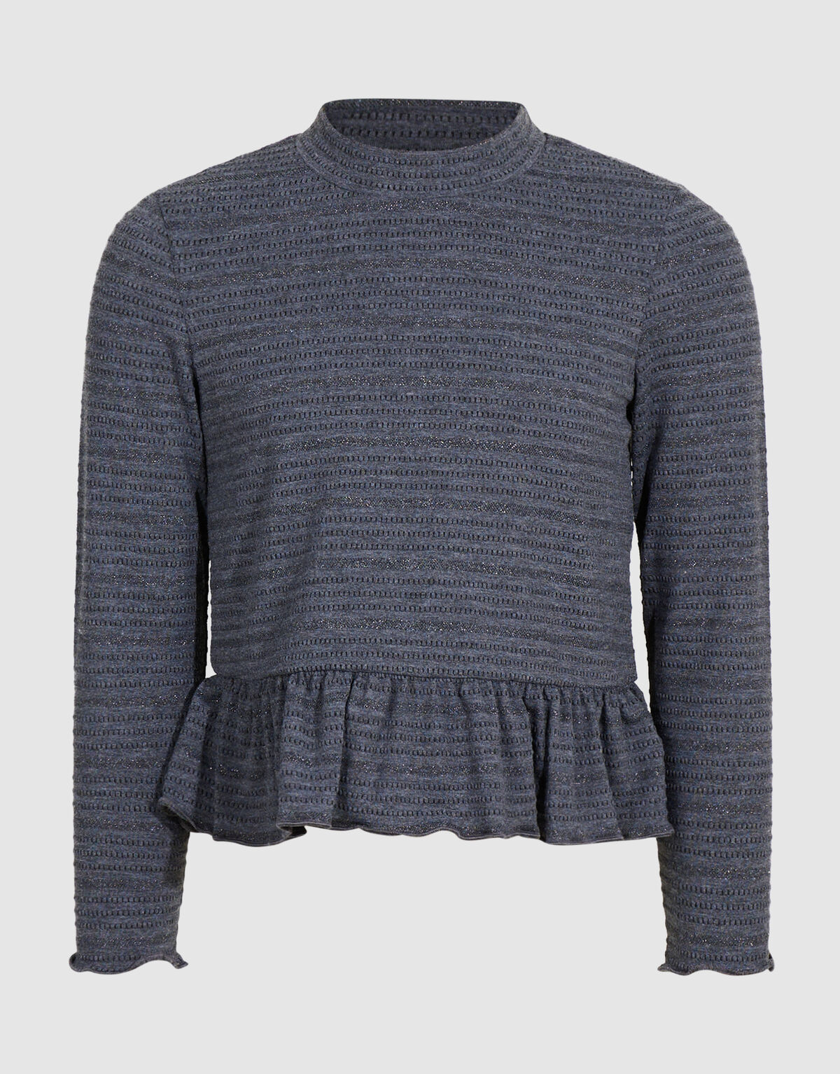 Volant Top Grau SHOEBY GIRLS
