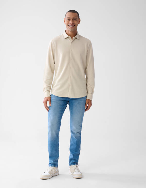 Slim Fit Jog Jeans Mediumstone L34 SHOEBY MEN