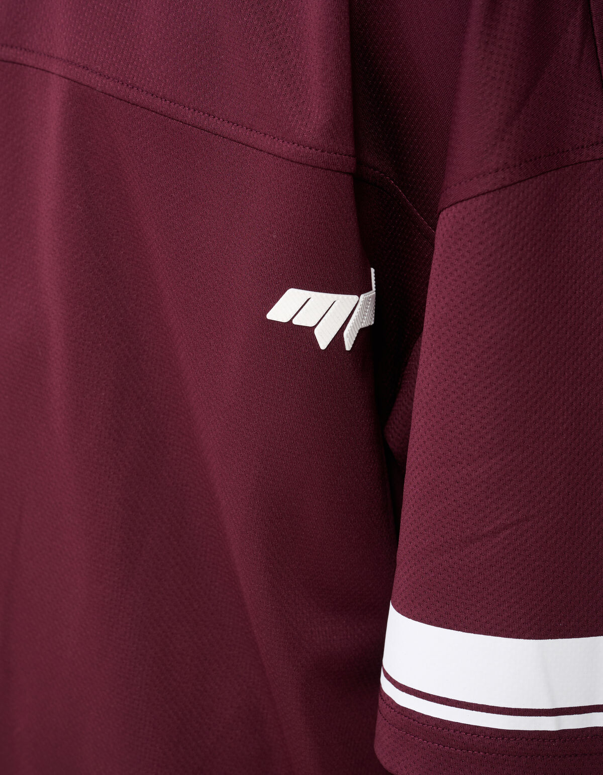 Übergroßes Sport-T-Shirt Dunkelrot SHOEBY BOYS