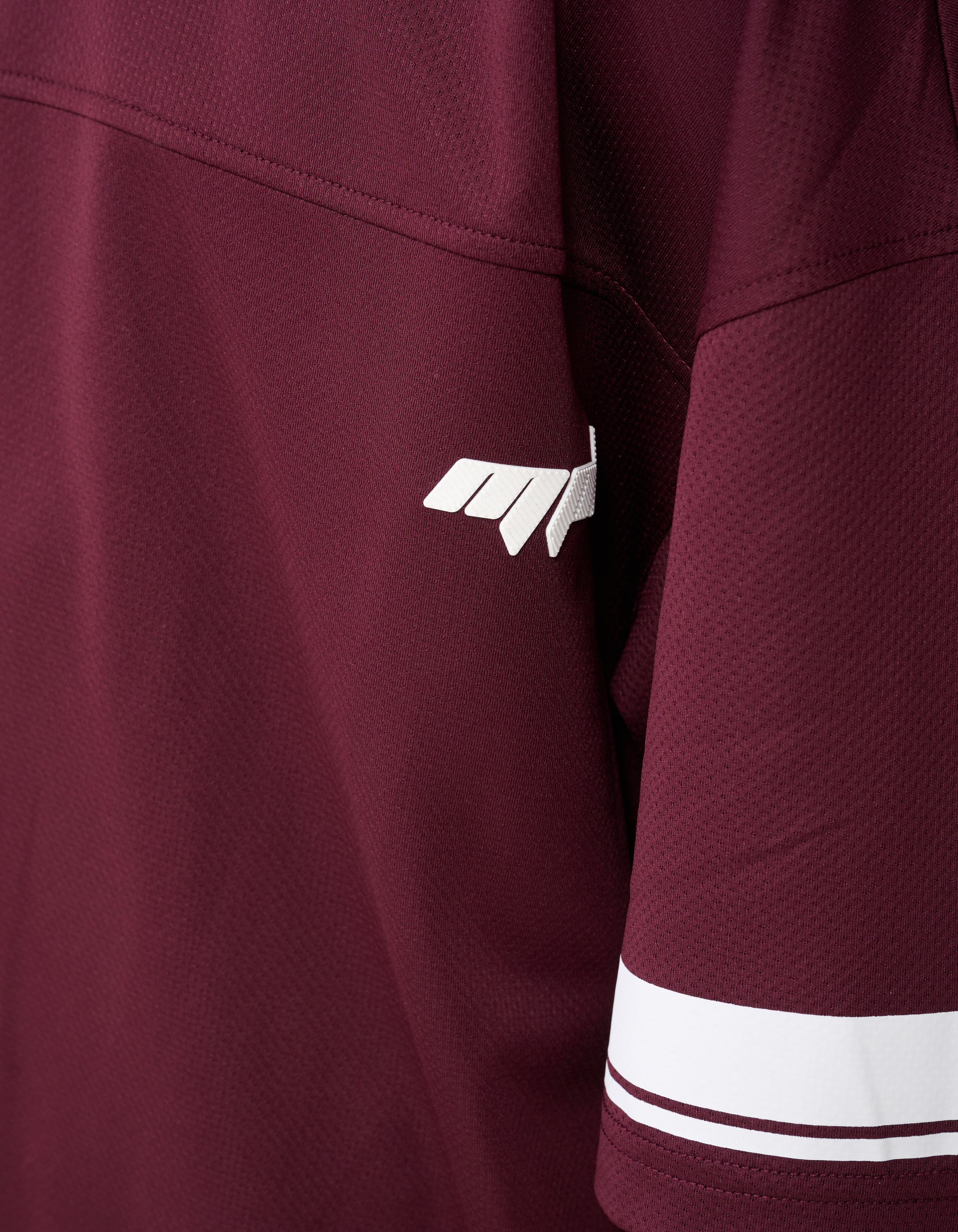 Übergroßes Sport-T-Shirt Dunkelrot SHOEBY BOYS