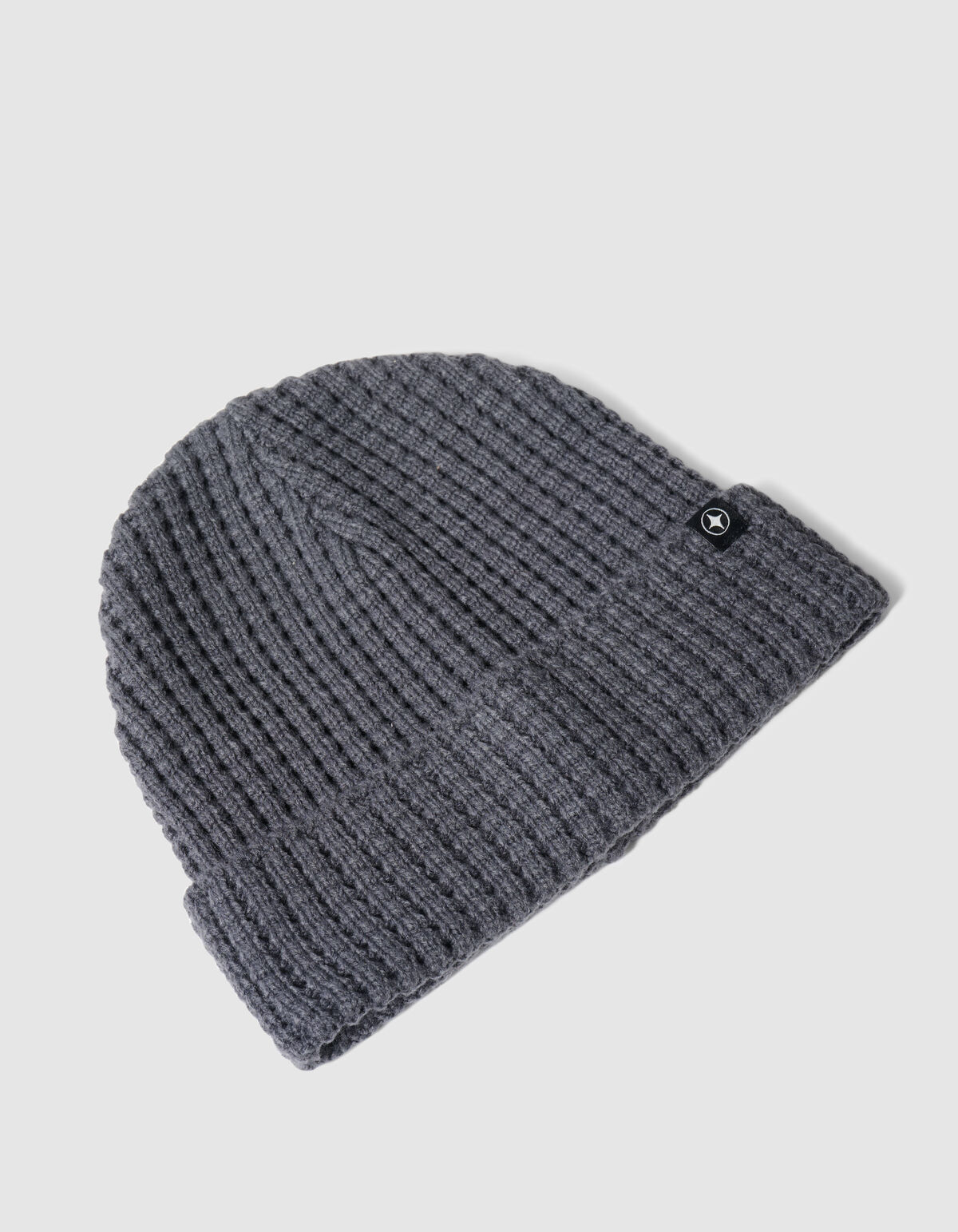 Heavy Waffle Beanie Grau SHOEBY ACCESSOIRES