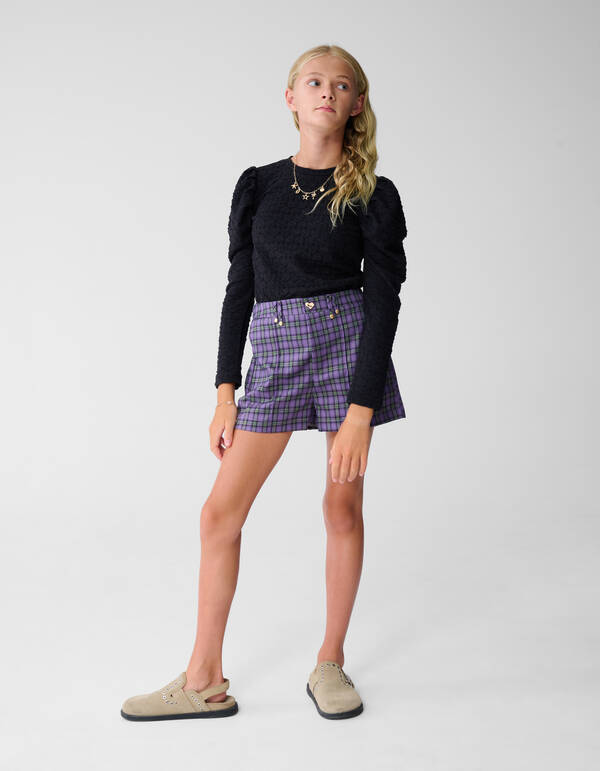 Ruiten Shorts Lila SHOEBY GIRLS