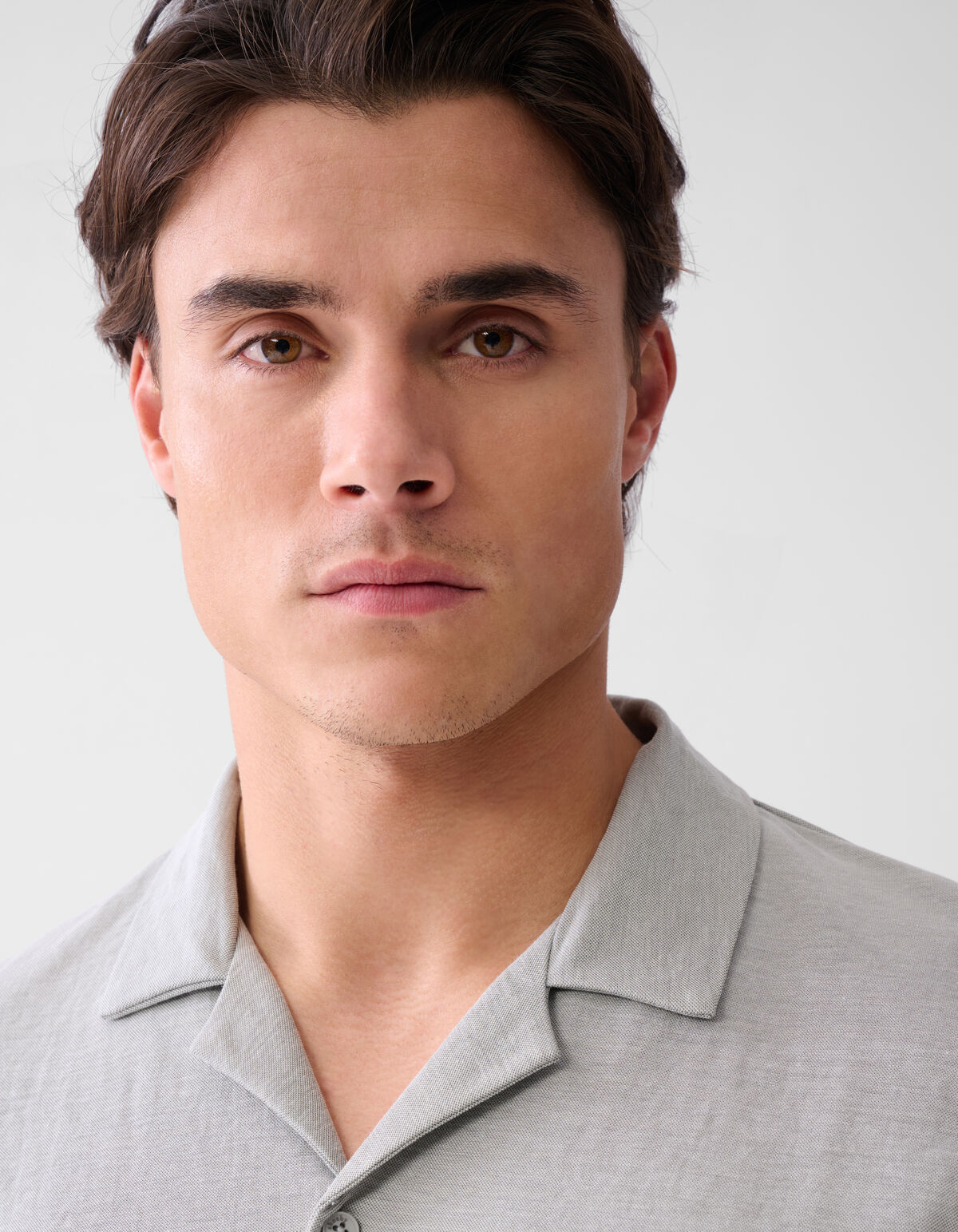 Piqu&eacute;-Hemd Dunkelgr&uuml;n SHOEBY MEN