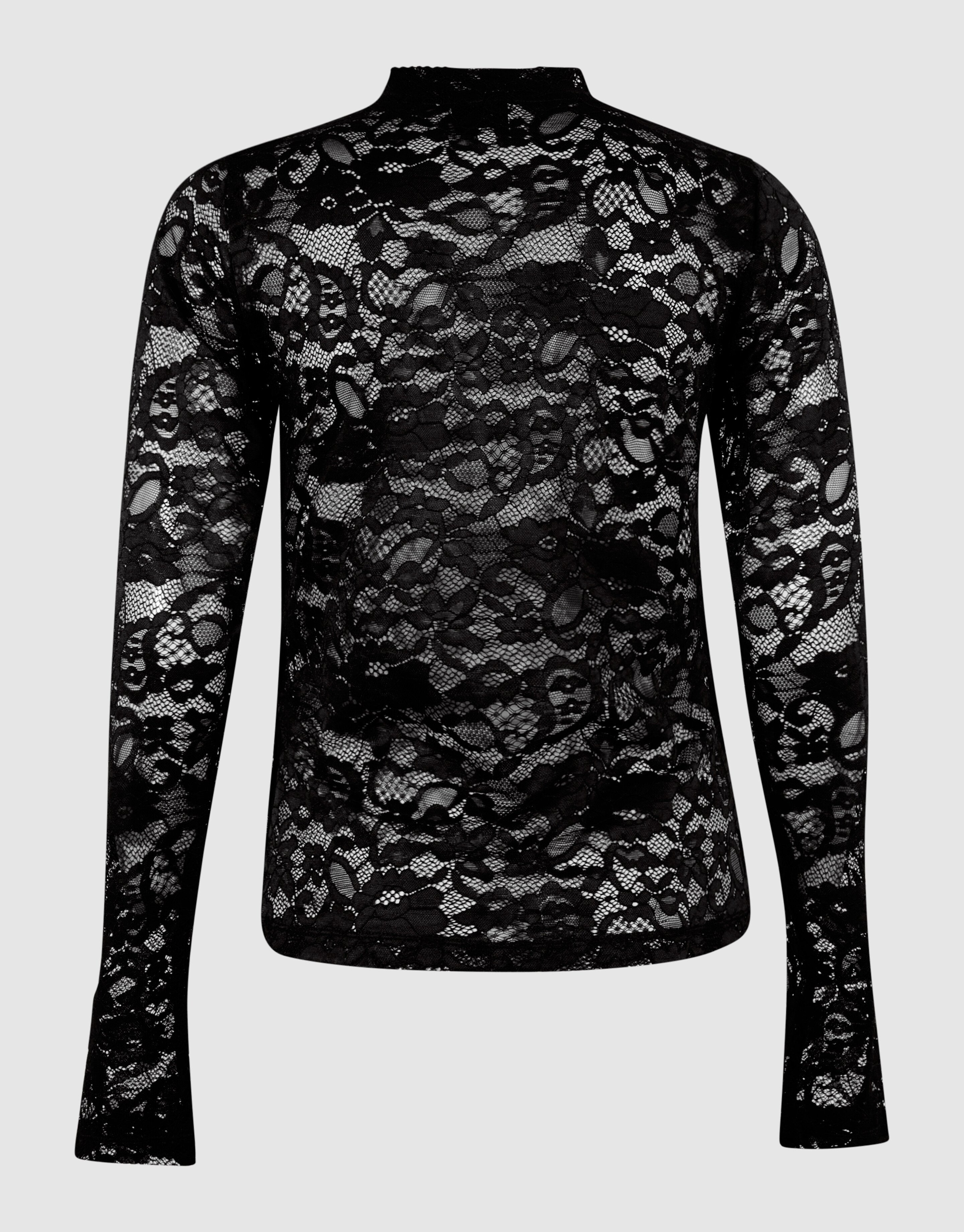 Schwarzes Spitzentop SHOEBY WOMEN