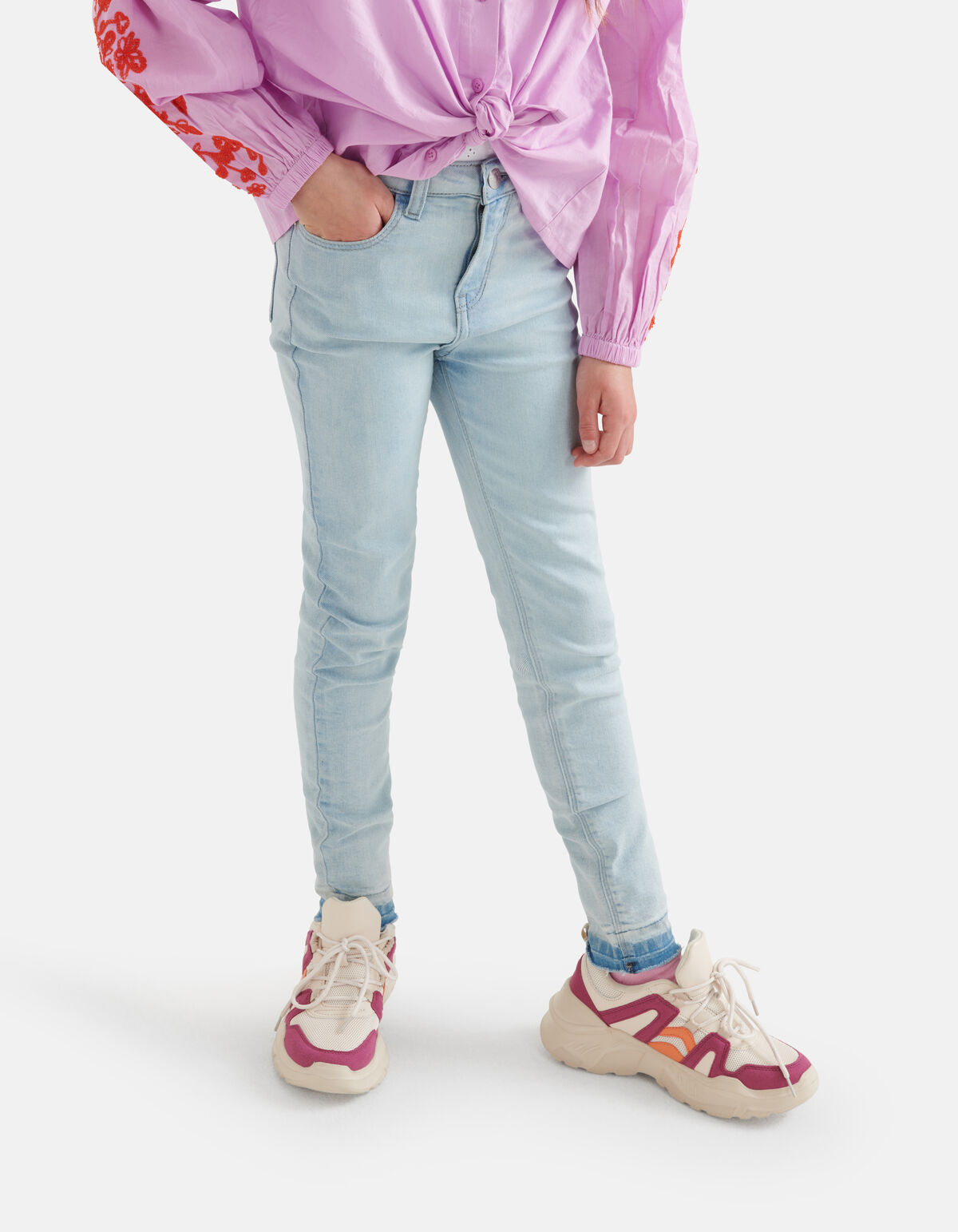 Skinny Jeans gebleicht SHOEBY GIRLS