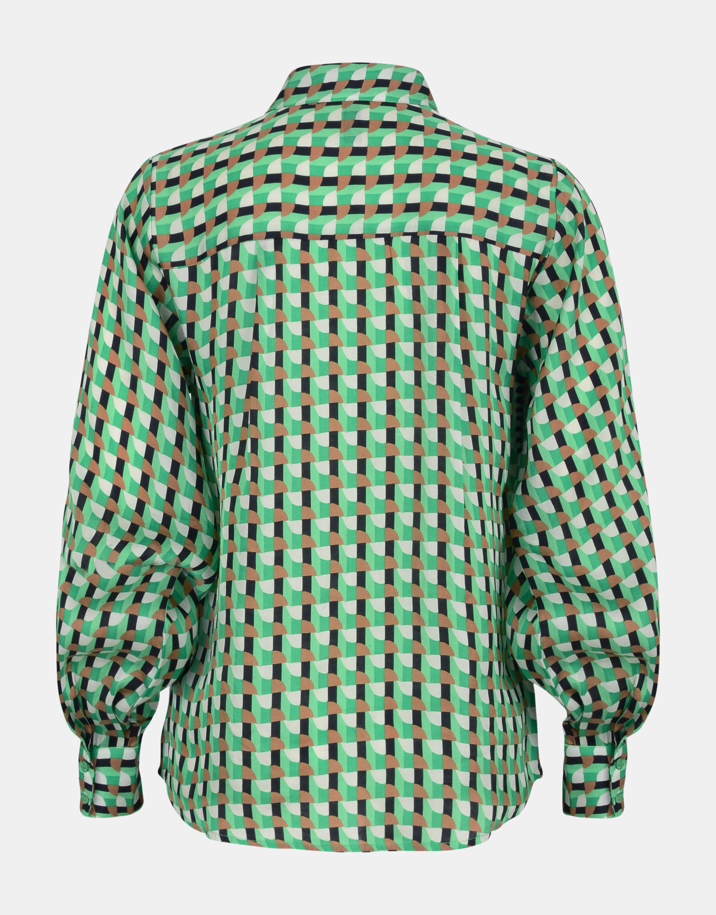 Retro Viskose Bluse EKSEPT