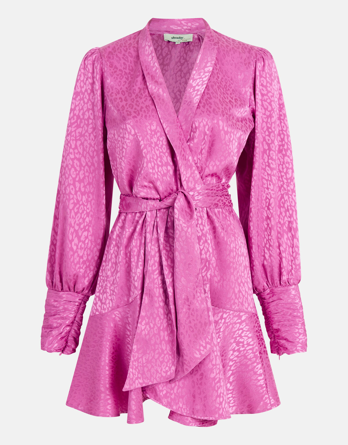 Jacquard-Wickelkleid Rosa SHOEBY WOMEN