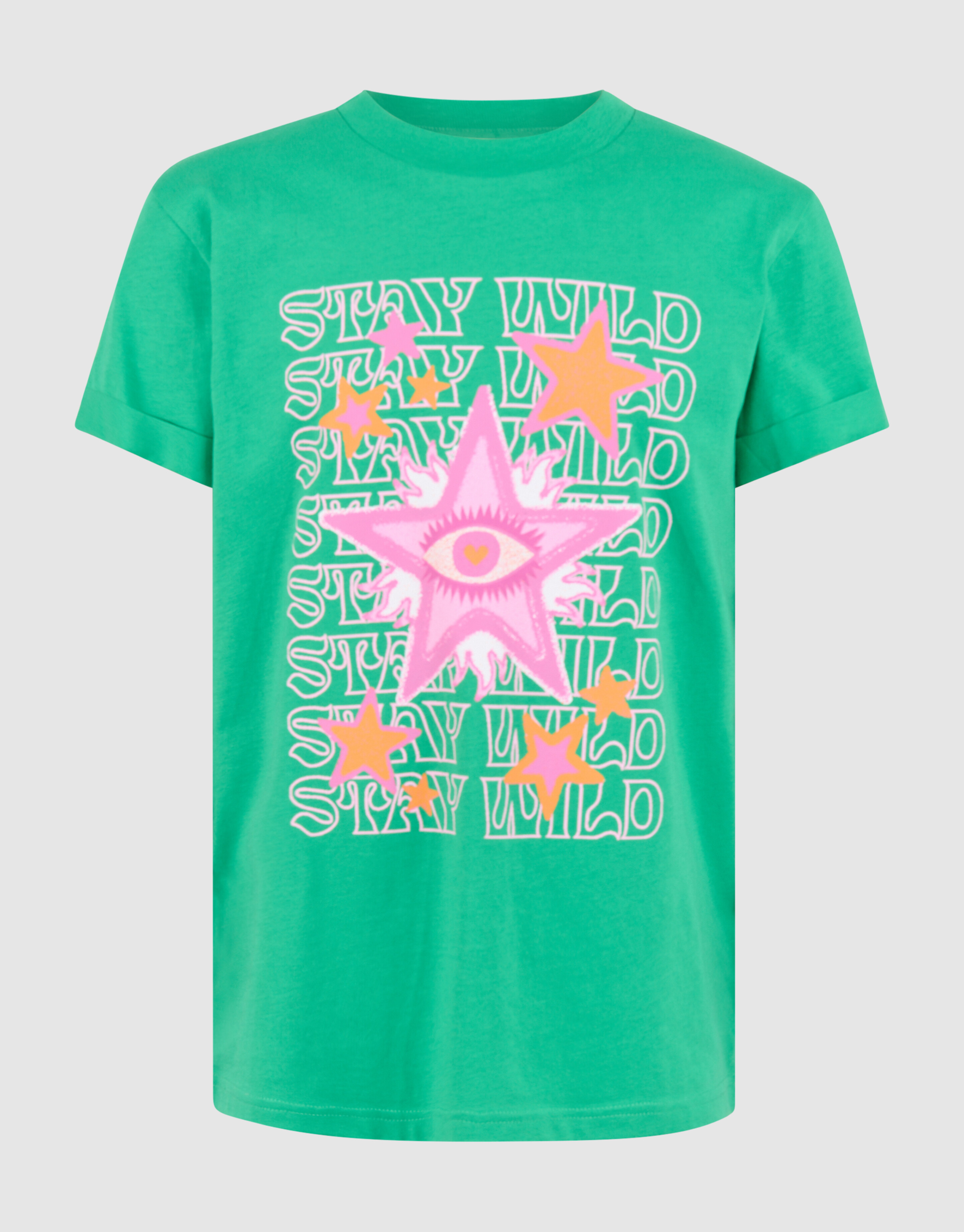 Kunstwerk T-shirt Grün SHOEBY GIRLS