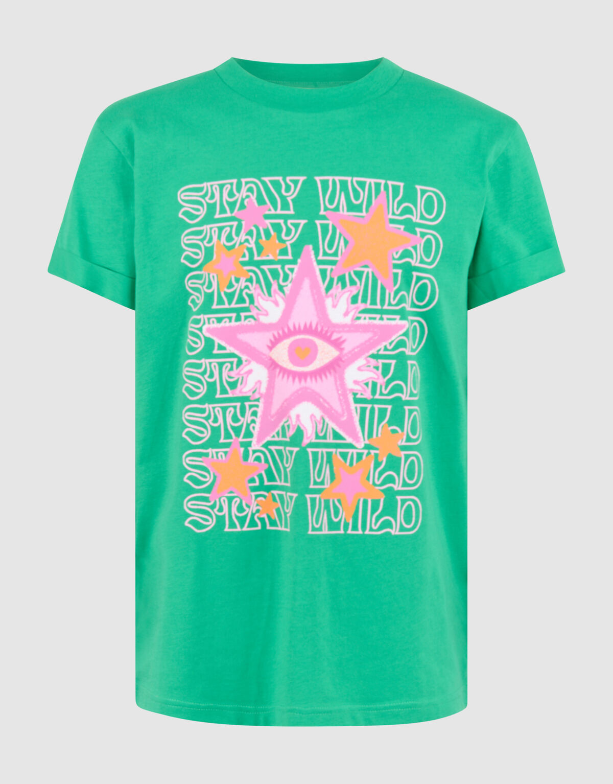 Kunstwerk T-shirt Grün SHOEBY GIRLS