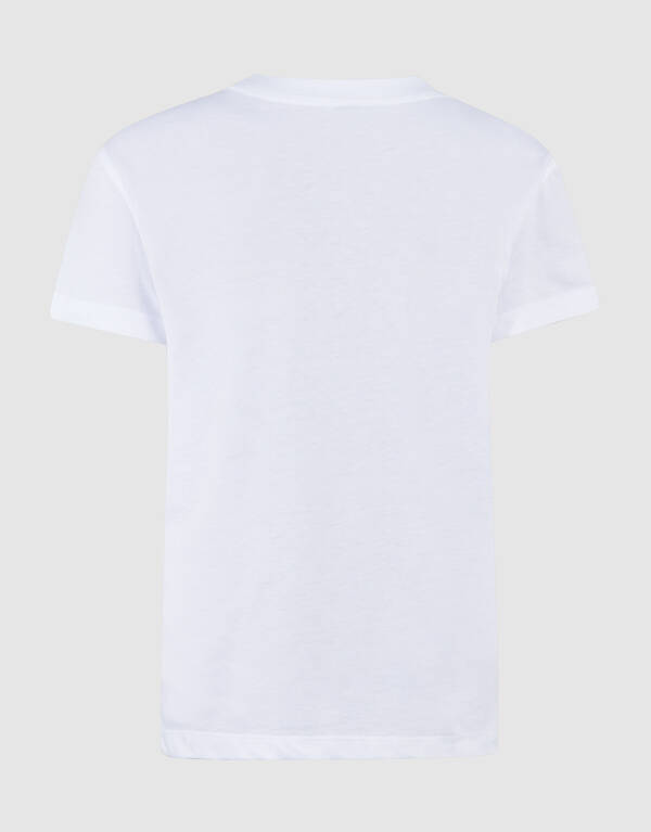 Rue De Fleur Kunst T-Shirt Wei&szlig; SHOEBY GIRLS