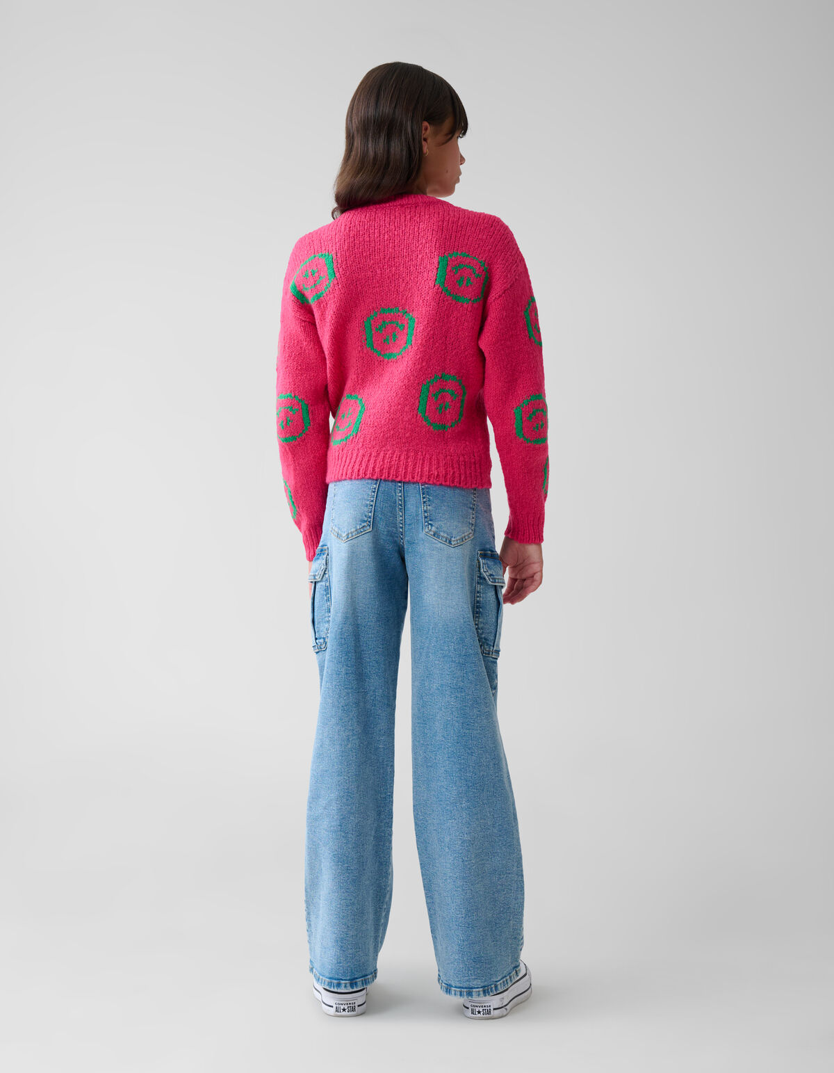 Fun Smile Pullover Rosa SHOEBY GIRLS