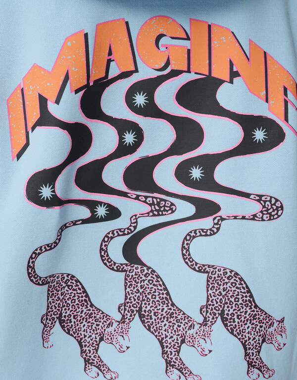 Imagine Artwork Hoodie Hellblau SHOEBY GIRLS