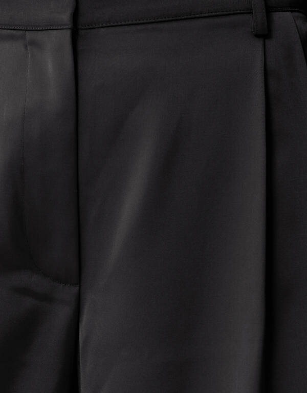 Satinhose Schwarz von Mieke SHOEBY WOMEN