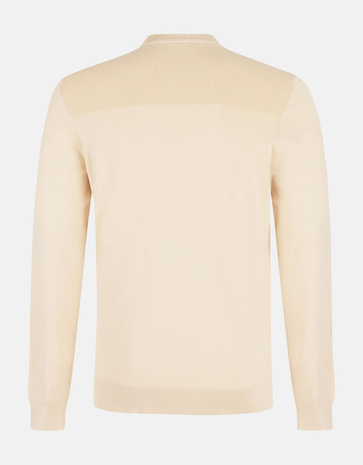 Rippenpullover Beige SHOEBY MEN