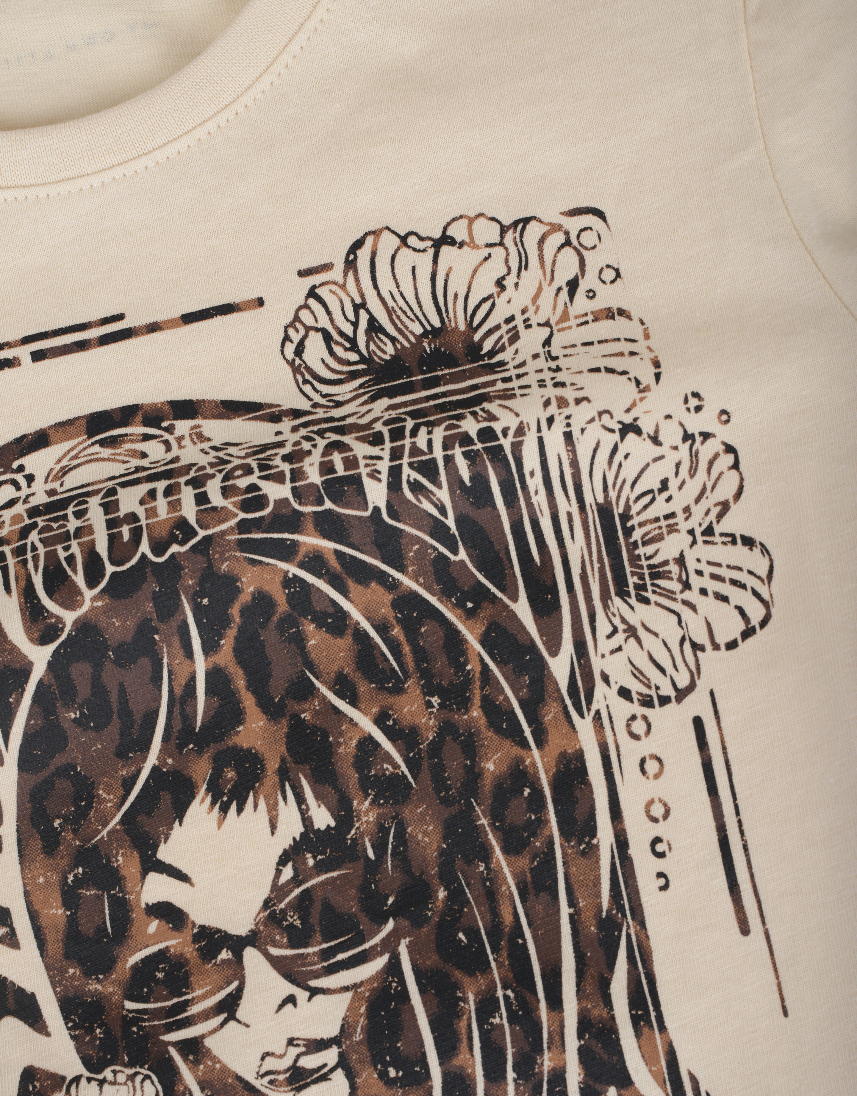 Leopard Mädchen T-Shirt JILL&MITCH