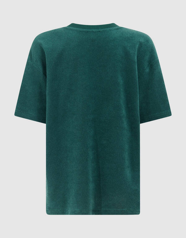 Towling T-shirt Dunkelgr&uuml;n SHOEBY BOYS