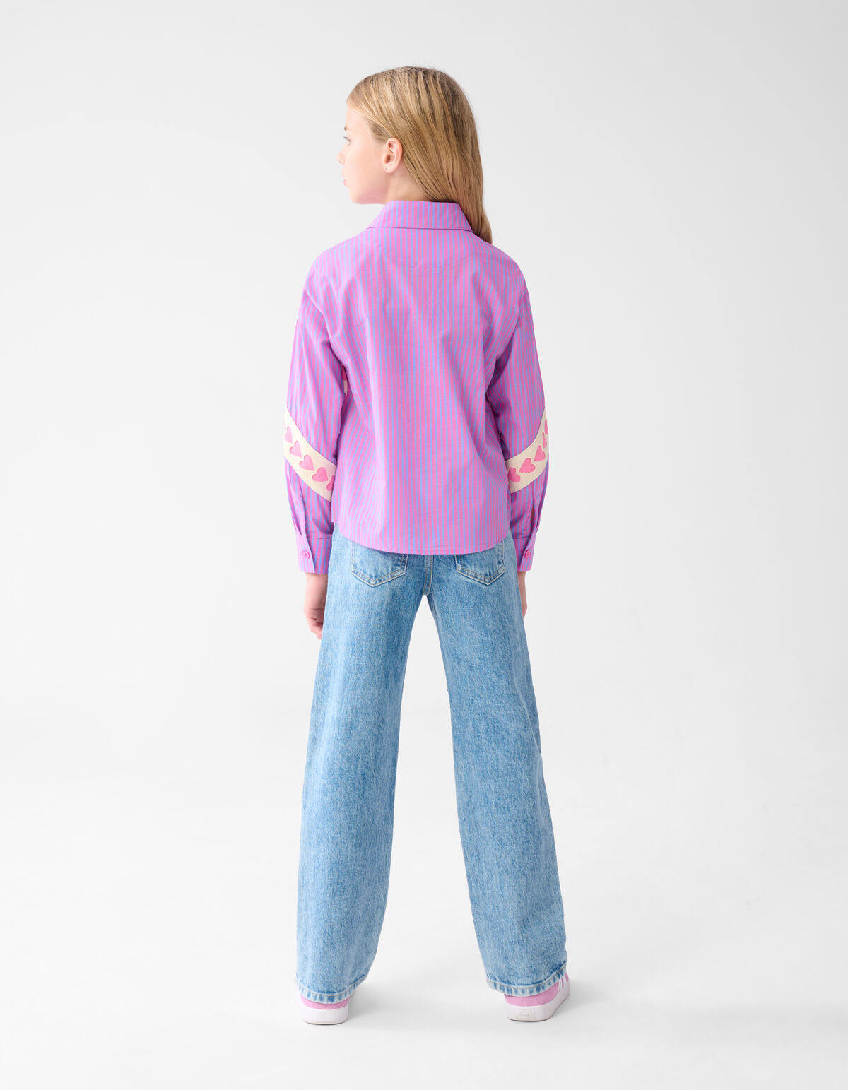 Strass-Band-Bluse Roze SHOEBY GIRLS