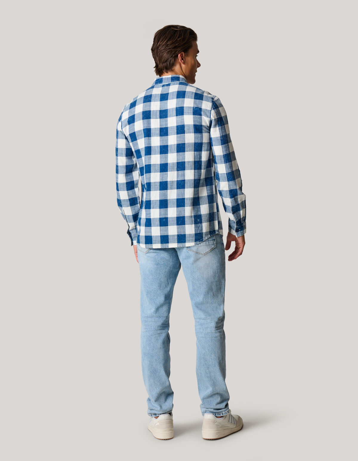 Kariertes Hemd Blau SHOEBY MEN